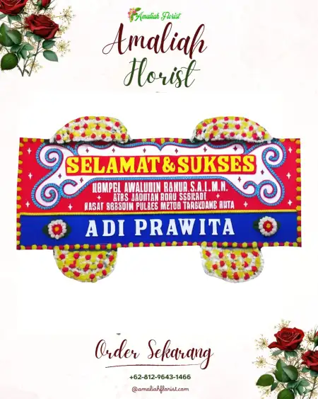 Papan Bunga Ucapan Selamat Jamali
